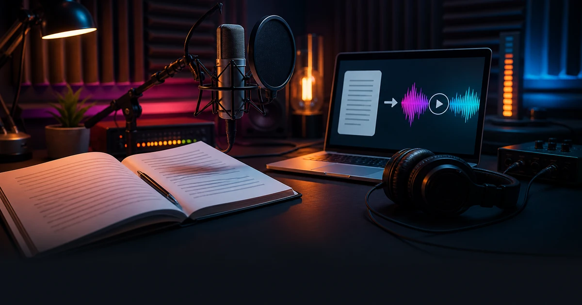 NourVox AI voice generator and text-to-speech service
