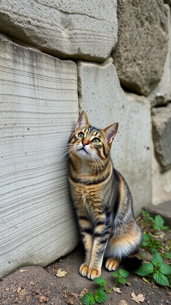 chat sautant un mur — D7CEA9