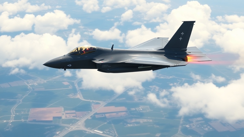 Avion de chasse mulitaire de derniére génération F35 e — 7A0CB0