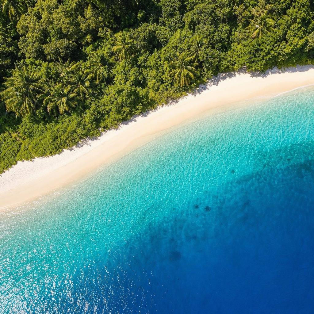 Photographie aérienne par drone directement au-dessus  — D04FB1
